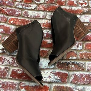 Lucky brand, black ankle boots